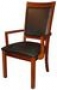  Деревянный стул с мягкой оббивкой 616а 