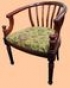  Деревянный стул с мягкой оббивкой  C16 