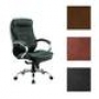   Кресло руководителя T-9950AXSN/Chocolate (коричневая кожа, цвет темно-коричневый) 