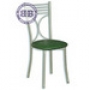  Кухонный стул М-Бистро-205 матовый хром искусственная кожа 2 зелёная 