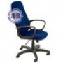  Кресло руководителя CH-808-AXSN-TW-10 тканевое синее TW-10 