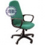  Кресло руководителя CH-808-AXSN-Green тканевое зелёное 10-24 