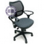  Супер-кресло CH-799-AXSN-Grey спинка чёрная сетка сиденье серое 26-25 