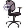  Кресло со спинкой сетка CH-697-AXSN-TW-11 цвет - чёрный 