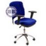  Кресло с динамической поддержкой спины CH-H321-ASXN-Indigo синяя ткань 26-21 хромированная крестовина 