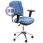  Кресло с динамической поддержкой спины CH-H321-ASXN-Blue голубая ткань 26-24 хромированная крестовина 