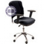  Кресло с динамической поддержкой спины CH-H321-ASXN-B чёрная ткань 26-28 хромированная крестовина 