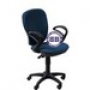  Компьютерное кресло CH-513AXN-Blue тёмно-синее JP-15-5 
