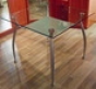 Обеденный стол стеклянный овальный 150*90 см Арт. В-2092-ОН хром 150*90 
